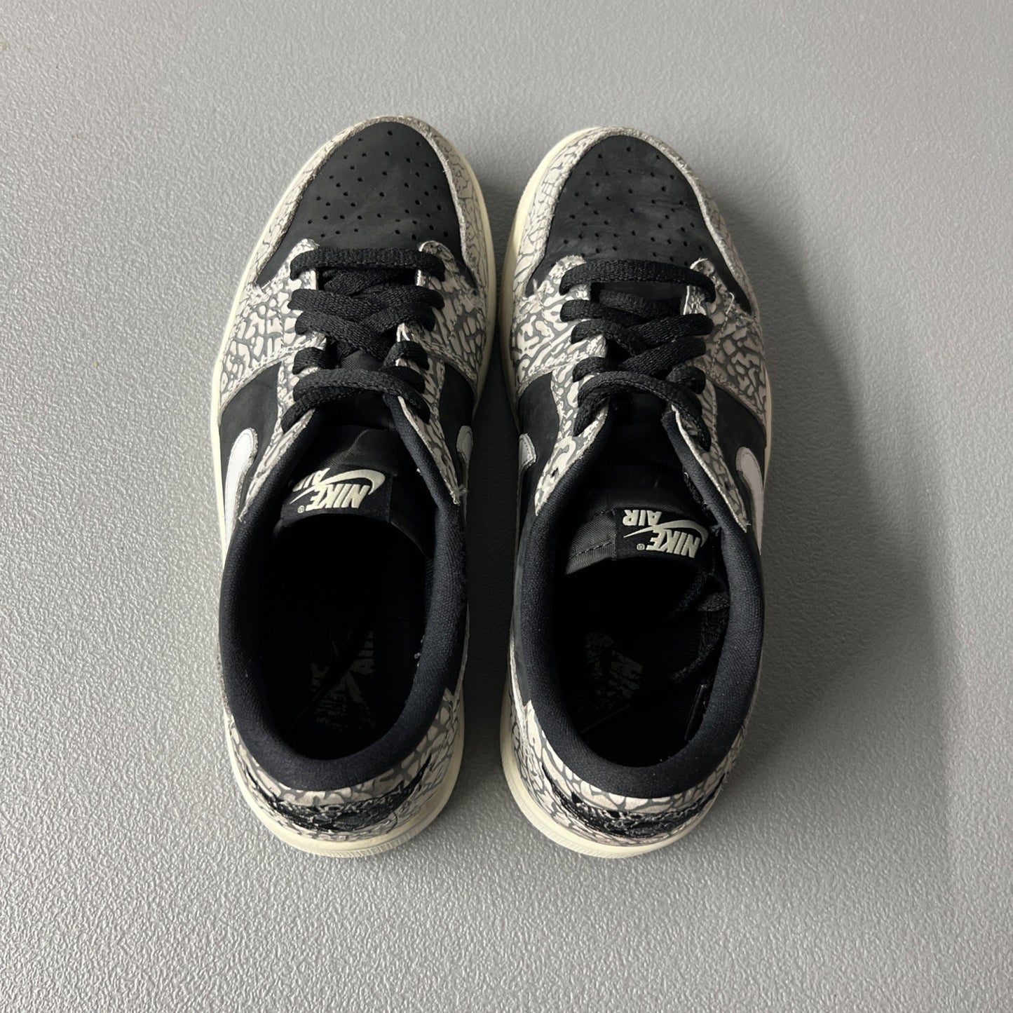 Size 9 Men’s or 10.5 Women’s - Jordan 1 Retro Low OG ‘Black Cement’