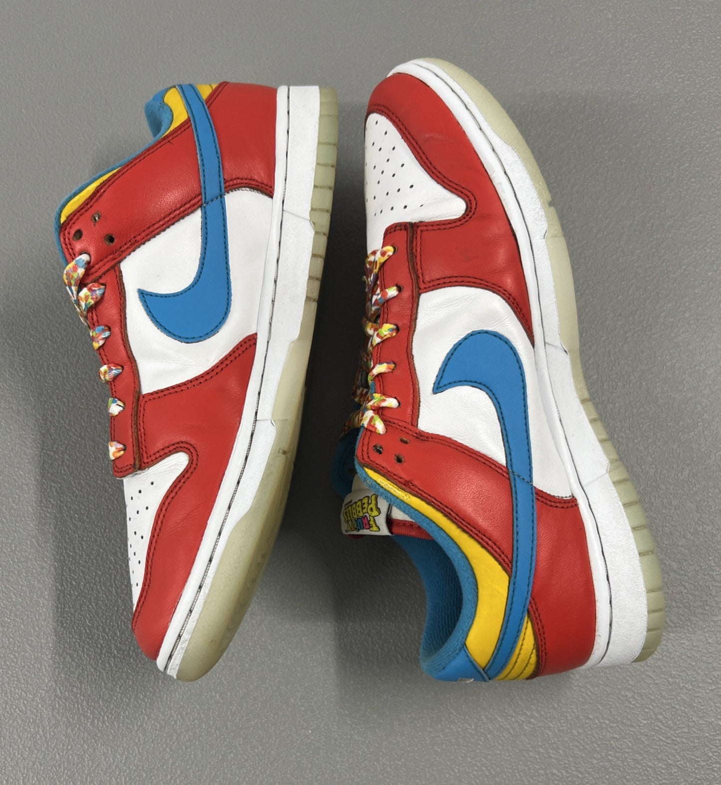 Size 8.5 - Nike Dunk Low QS LeBron James Fruity Pebbles