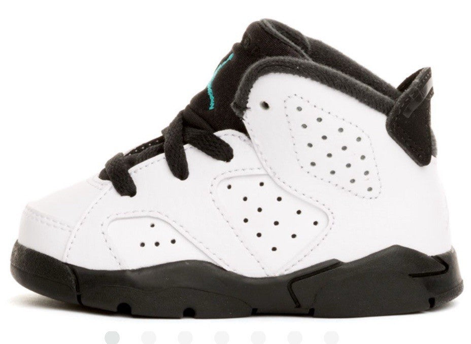 Size 7C - Air Jordan 6 Retro BT 'Hyper Jade’ (Toddler)