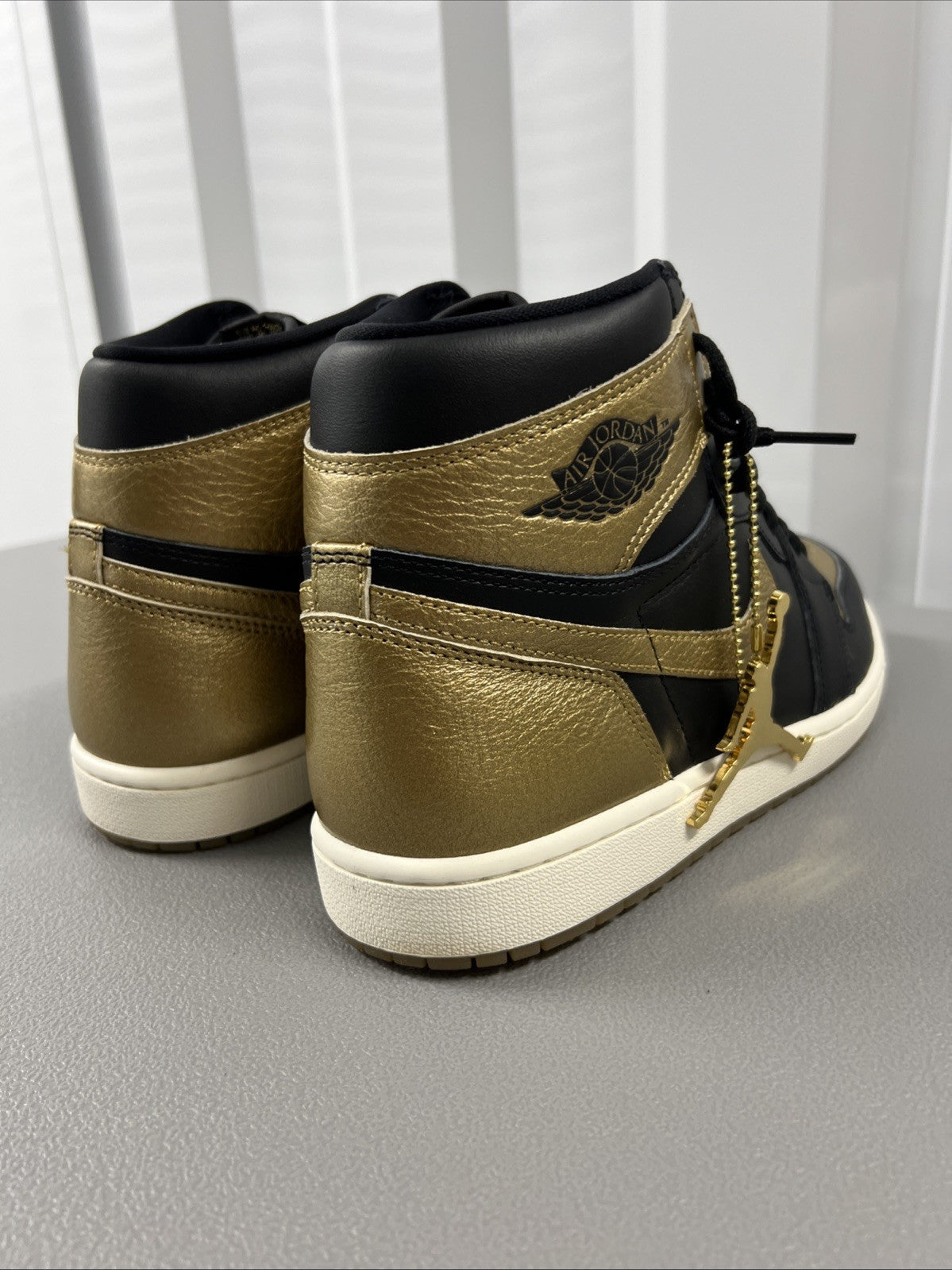 Size 11 - Air Jordan 1 Retro OG High Black Gold