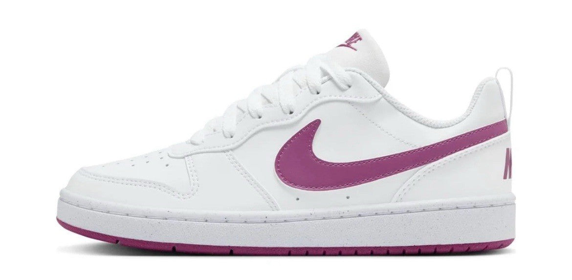 Size 6Y or 7.5 Wmns- Nike Court Borough Low Recraft Pink Foam White (GS)