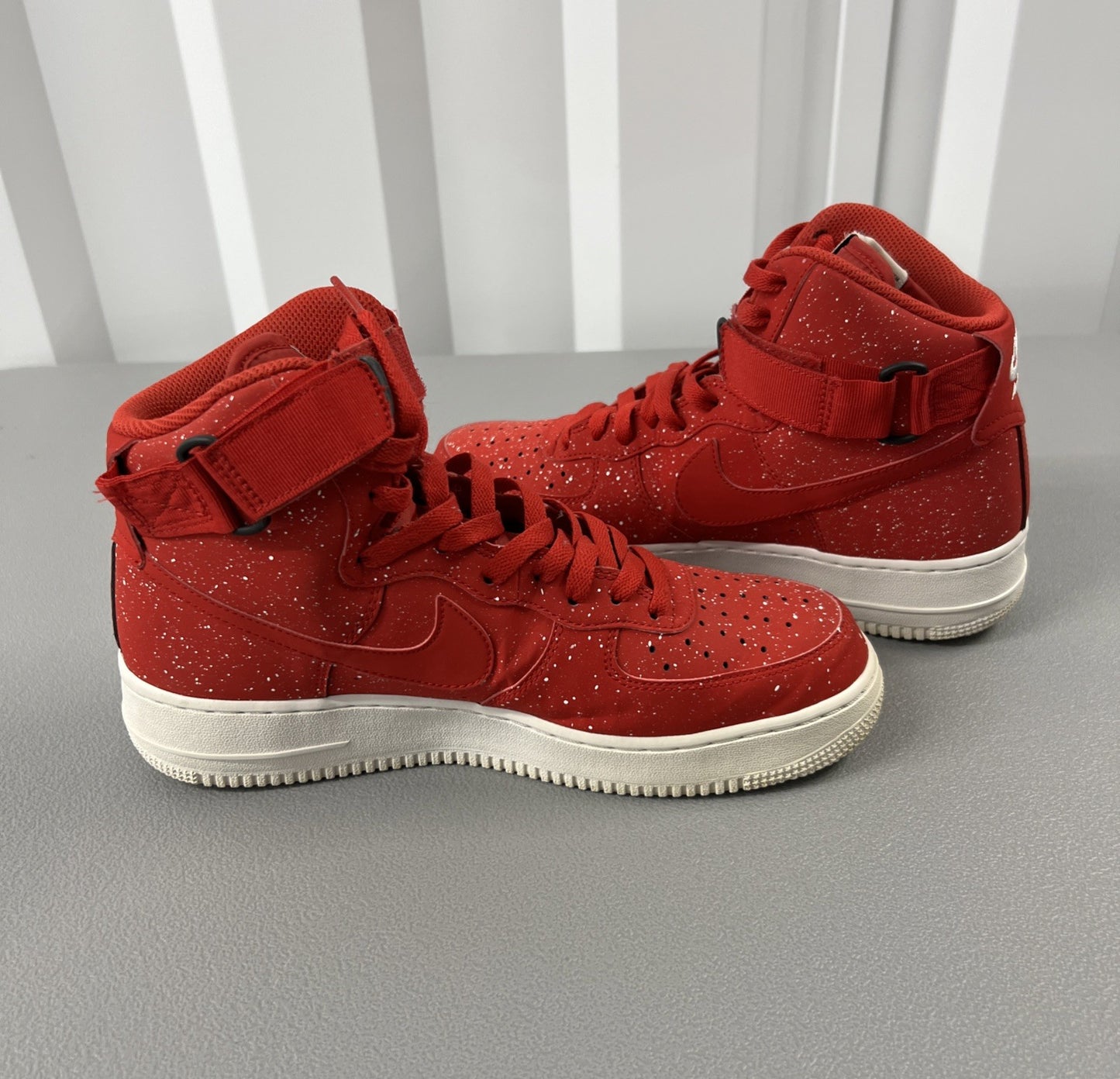 Size 9- Nike Air Force 1 High '07 'Gym Red' Men’s