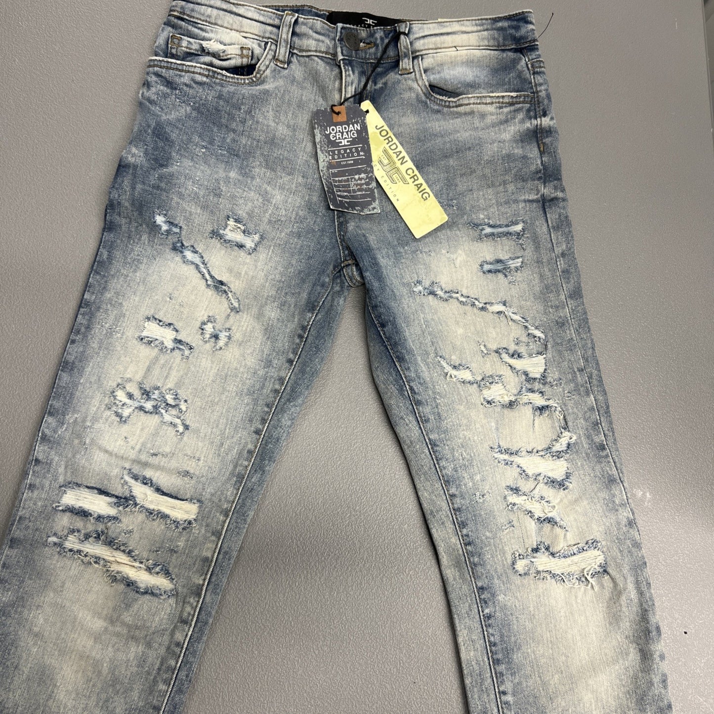 Size 16 - Jordan Craig Legacy Edition Boys RN79771 Iced Lager