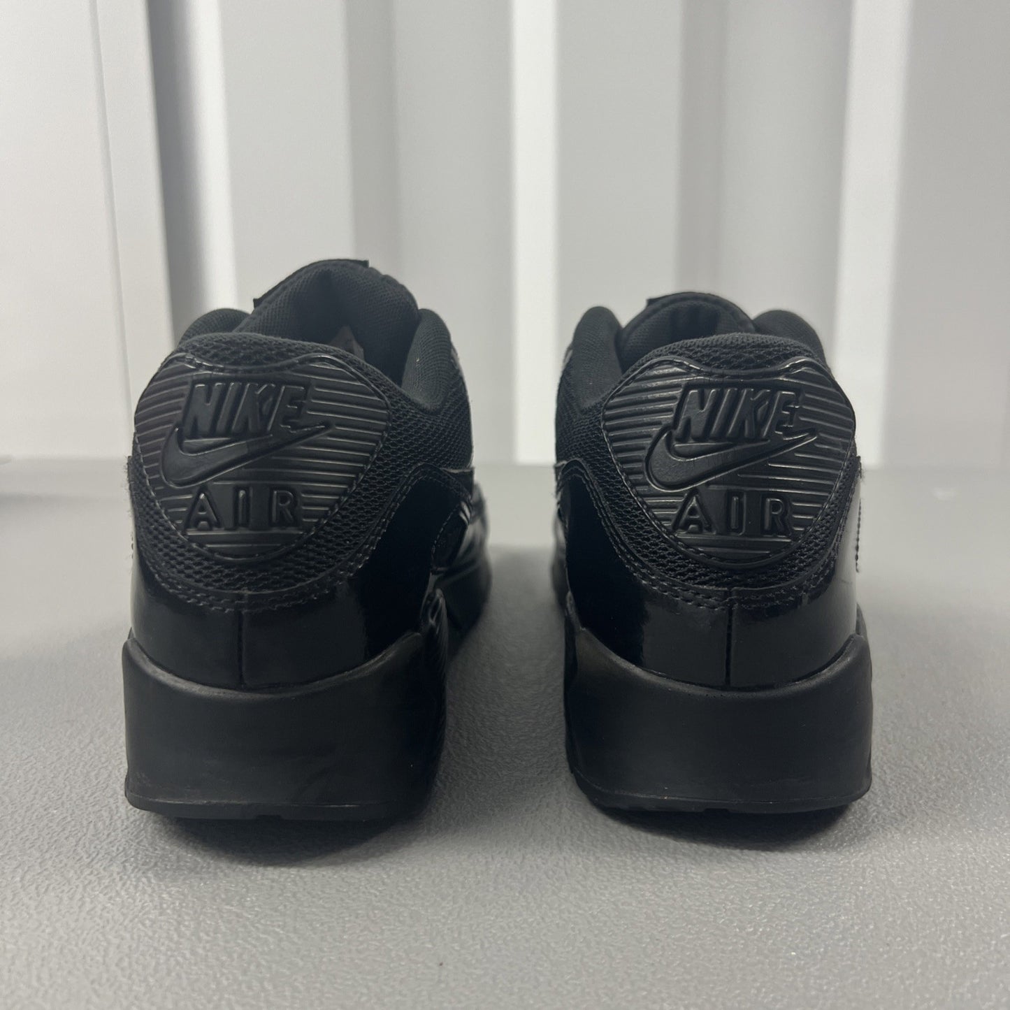 Size 8.5- Nike Air Max 90 Premium Black Wmns