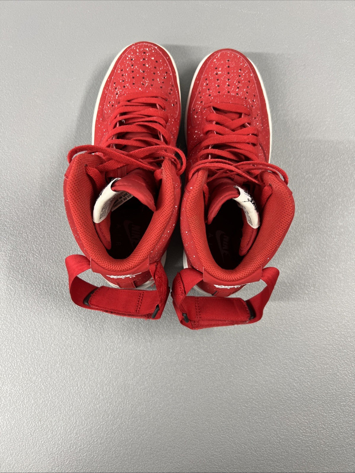Size 9- Nike Air Force 1 High '07 'Gym Red' Men’s