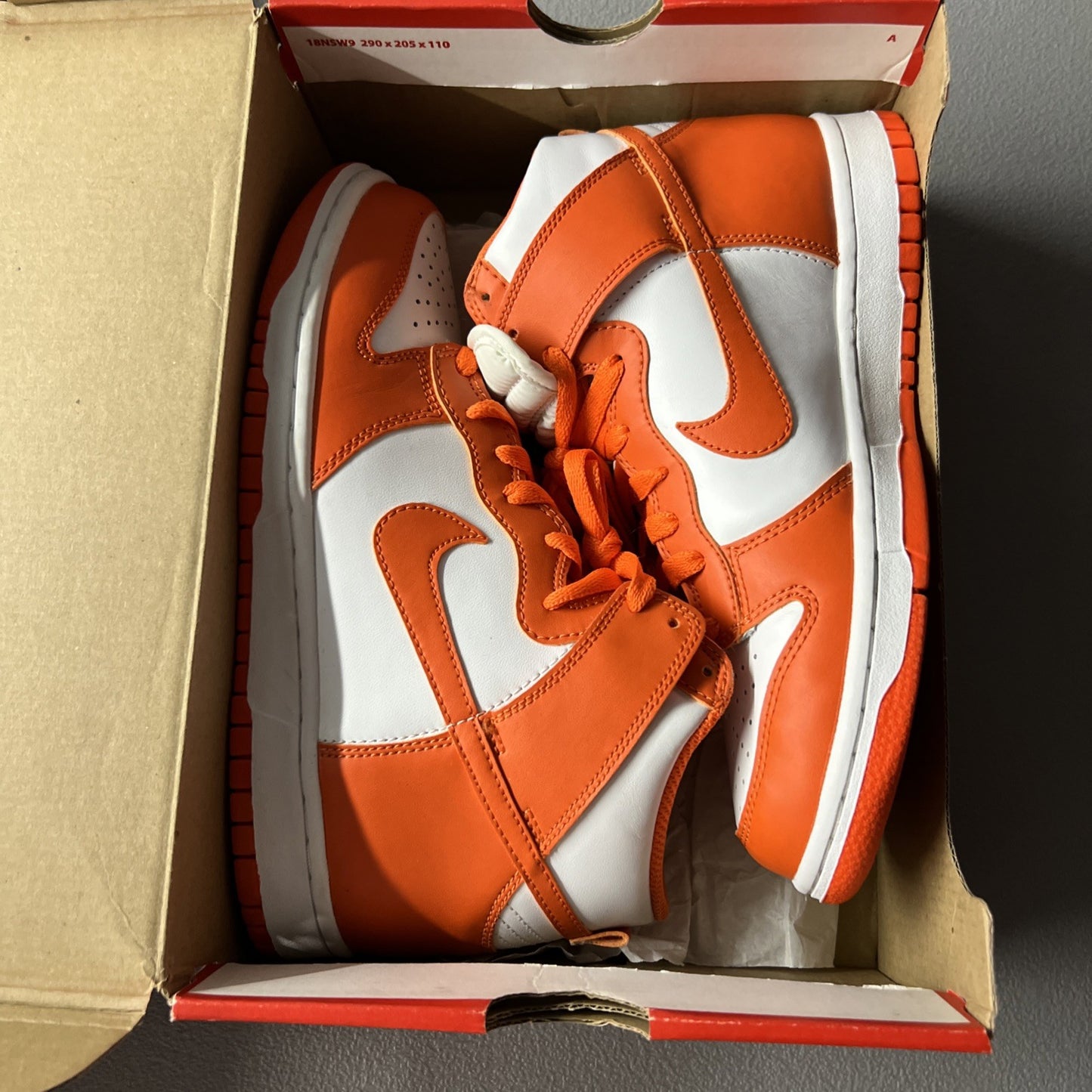 Size 6.5 Y or 8 Wmns - Nike Dunk High SP ‘Syracuse’ GS