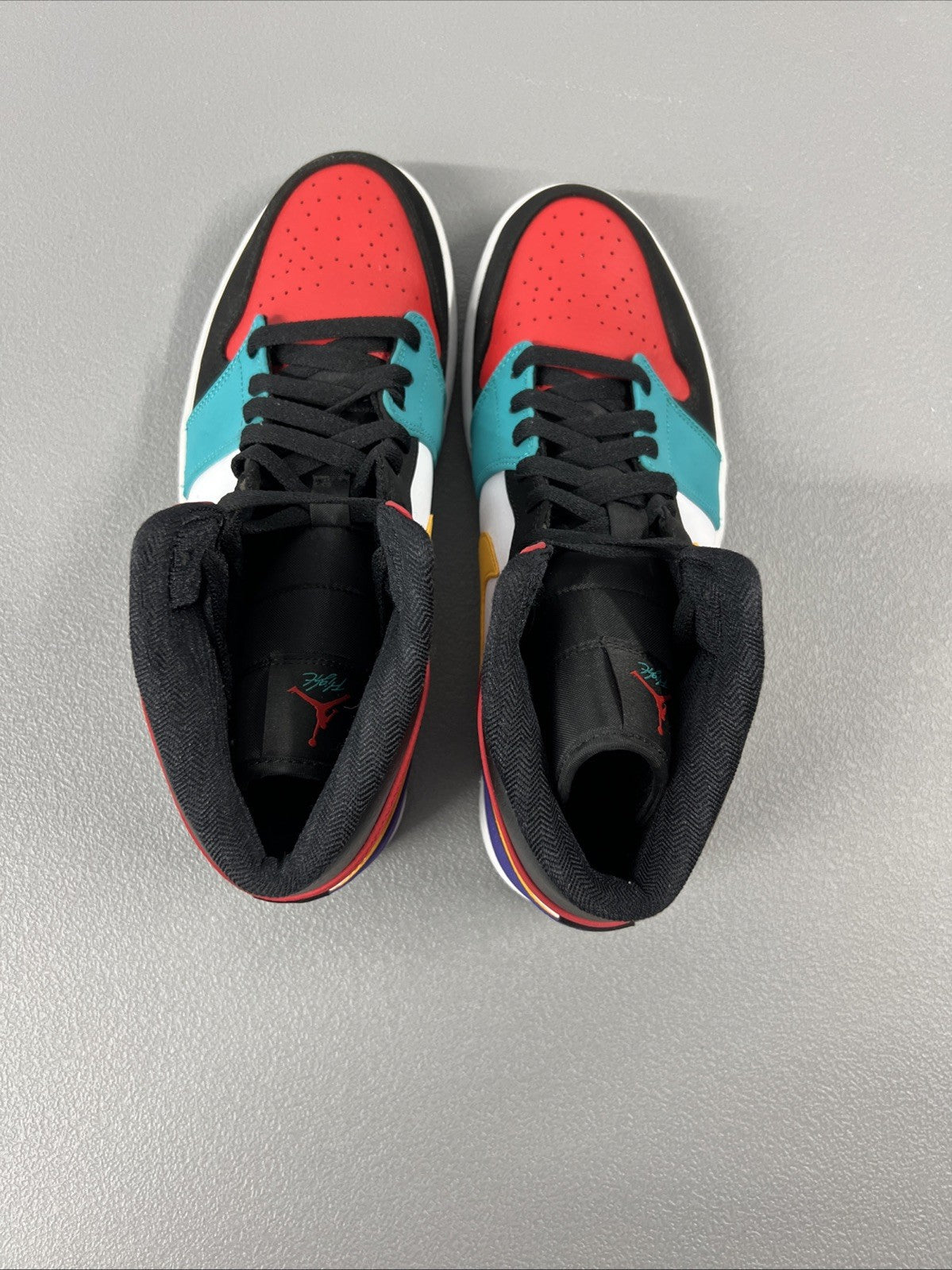Size 11.5 - Air Jordan 1 Mid 'Multi-Color' Men’s