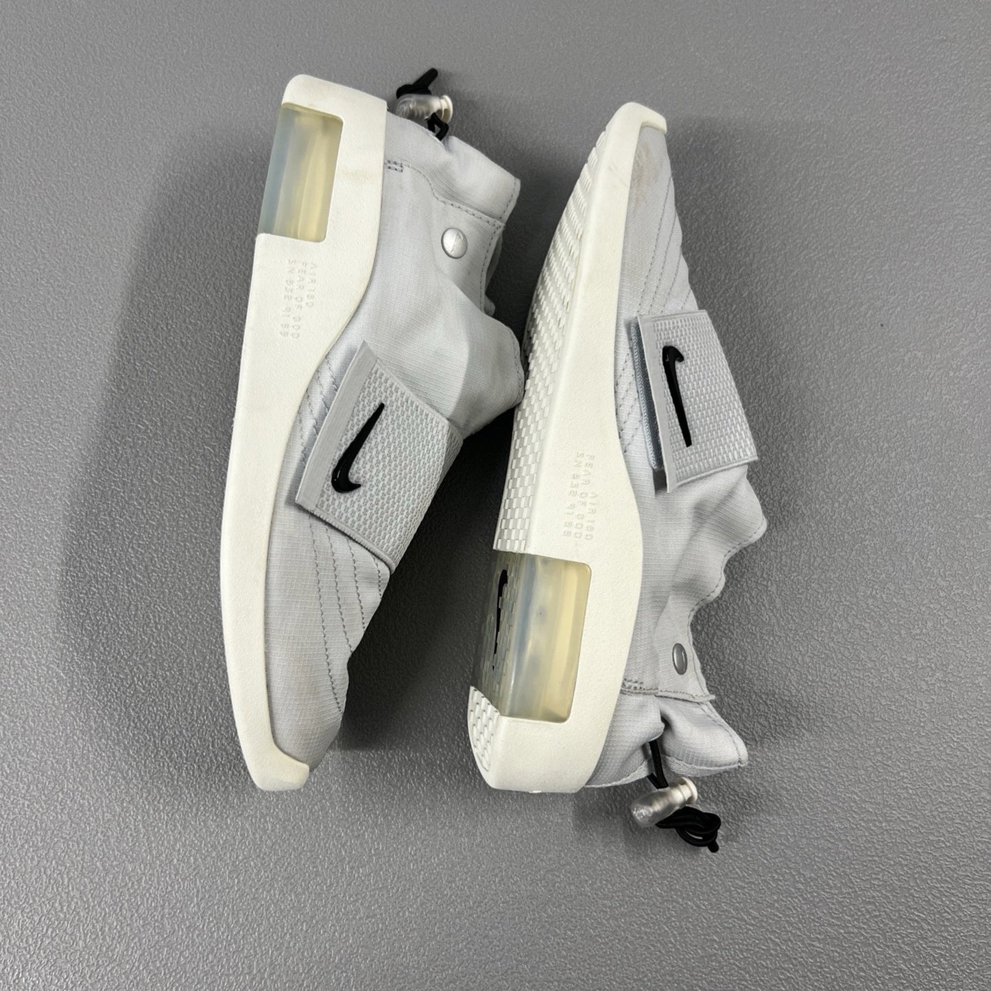 Size 6.5 Men’s or 8 Wmns - Nike Air Fear Of God Moc ‘Pure Platinum’