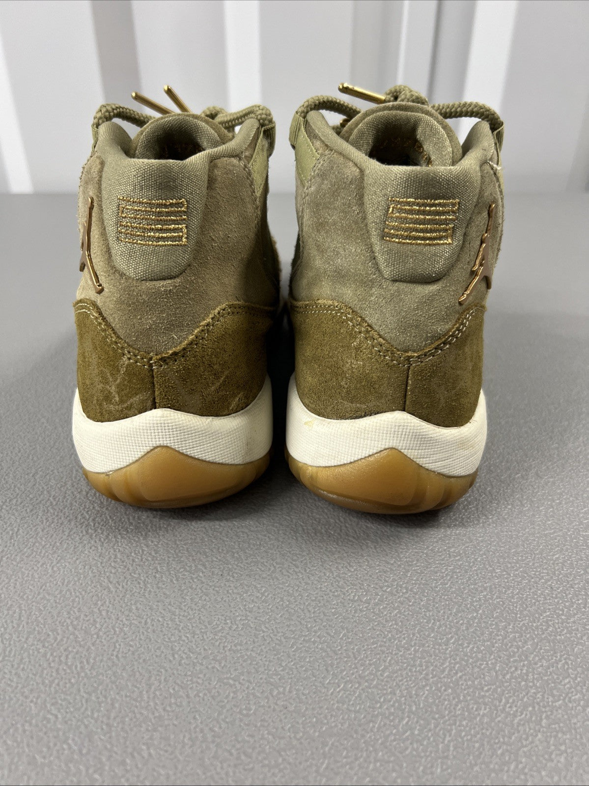 Size 8.5-Jordan 11 Retro ‘Olive Lux’ Women’s