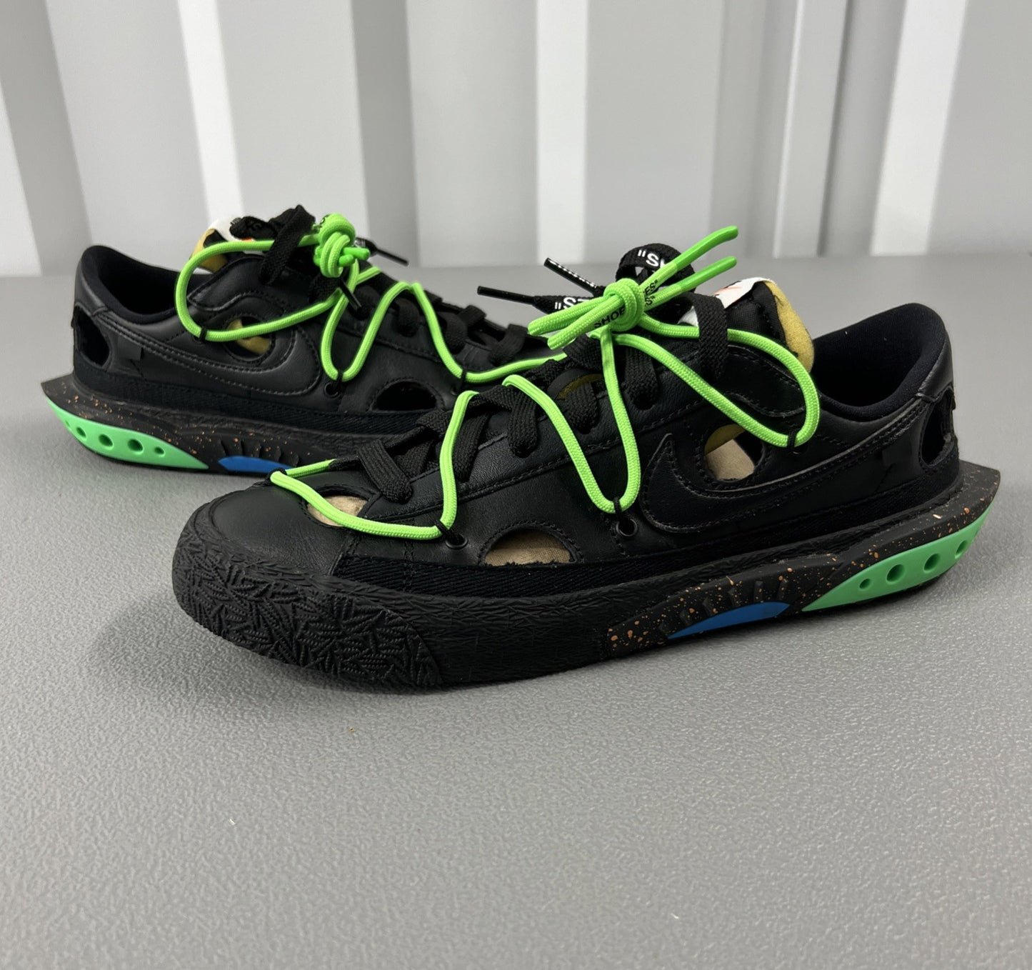 Size 7.5 - Nike Off-White x Blazer Low 'Black’