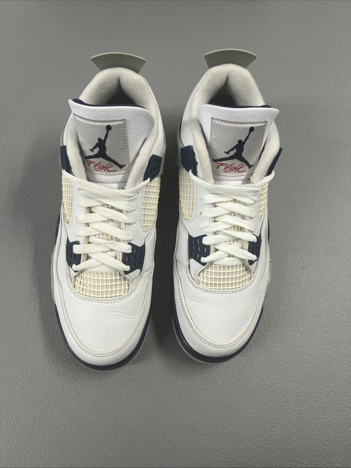 Size 9- Jordan 4 Retro Mid Midnight Navy