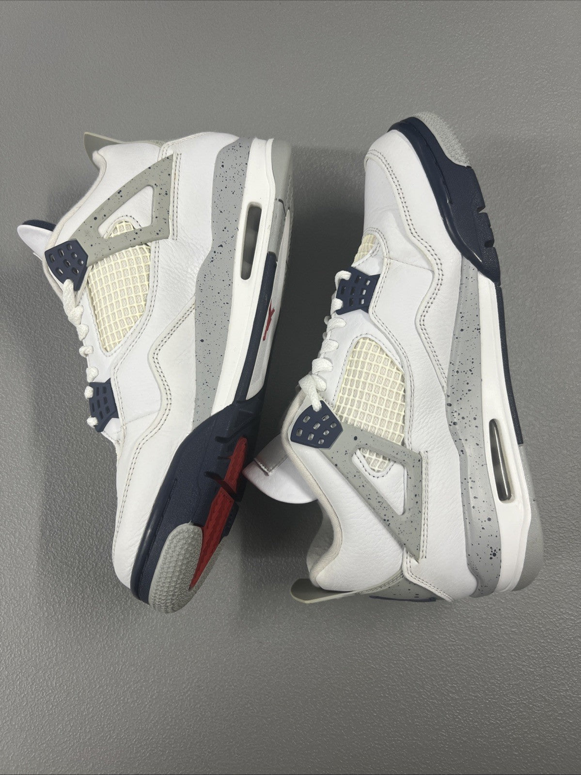 Size 9- Jordan 4 Retro Mid Midnight Navy