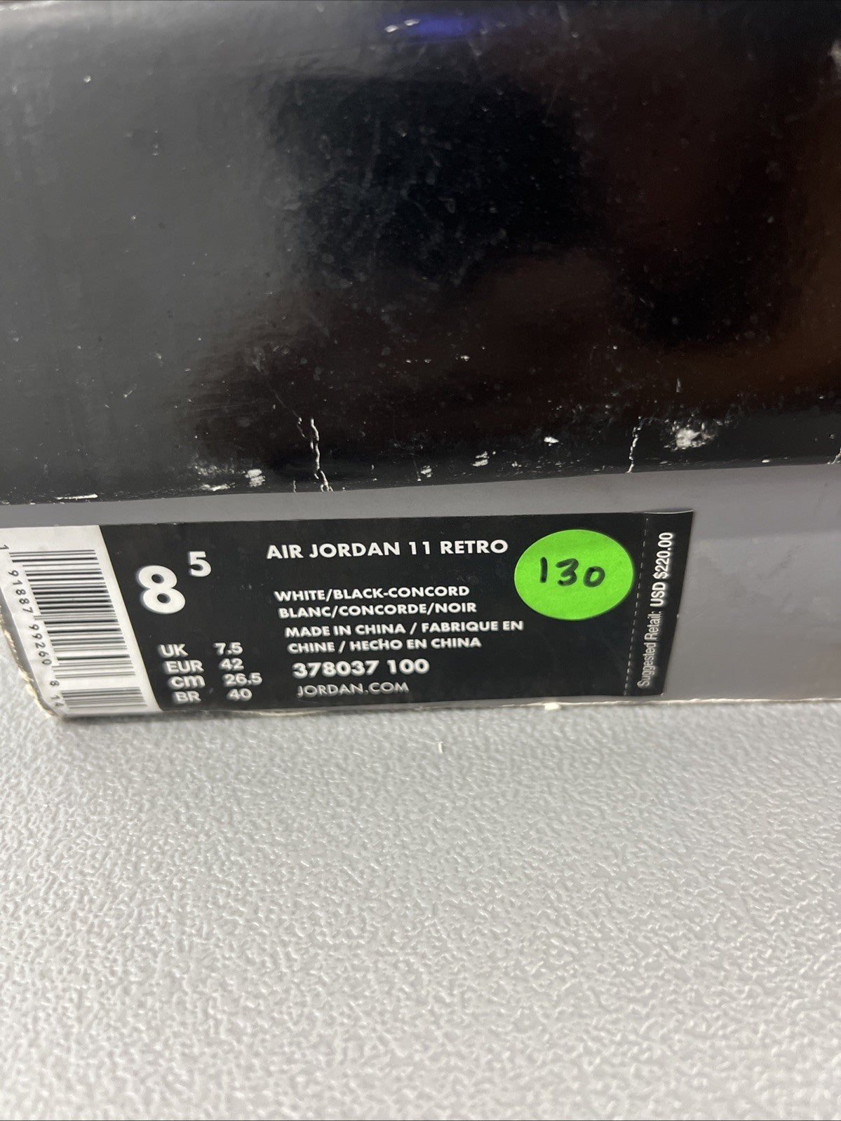 Size 8.5 - Air Jordan 11 Retro 'Concord' 2018 Men’s
