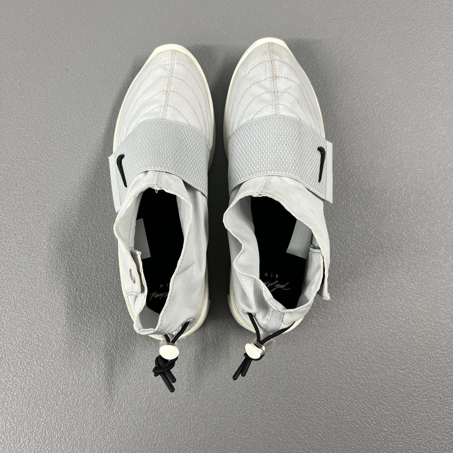 Size 6.5 Men’s or 8 Wmns - Nike Air Fear Of God Moc ‘Pure Platinum’