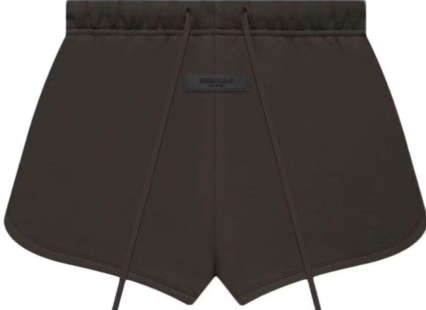 Fear of God Essentials Women's Running Shorts Off Black -Size XS