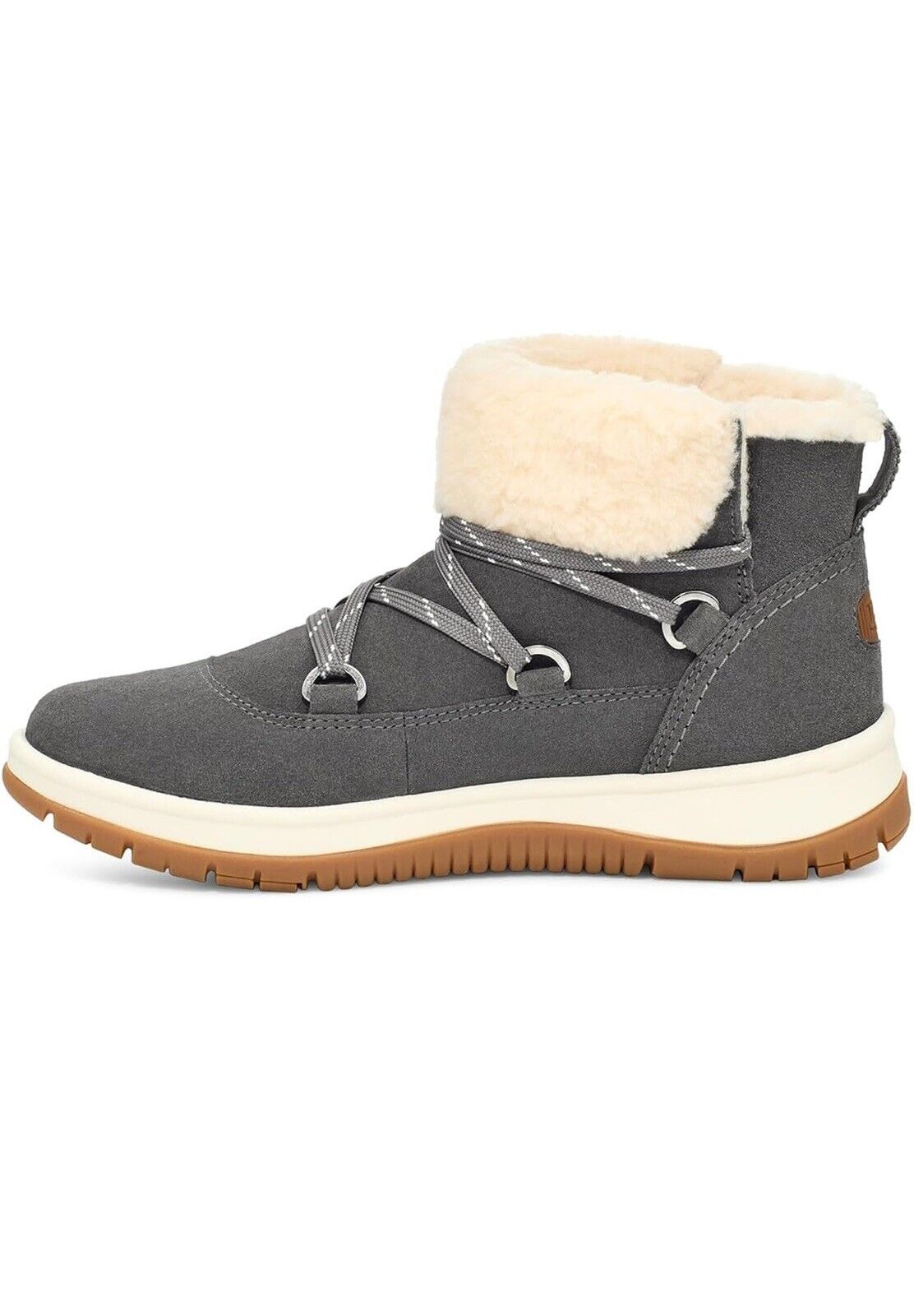 Size 6.5-UGG Women's Waterproof Lakesider Heritage Lace Boot
