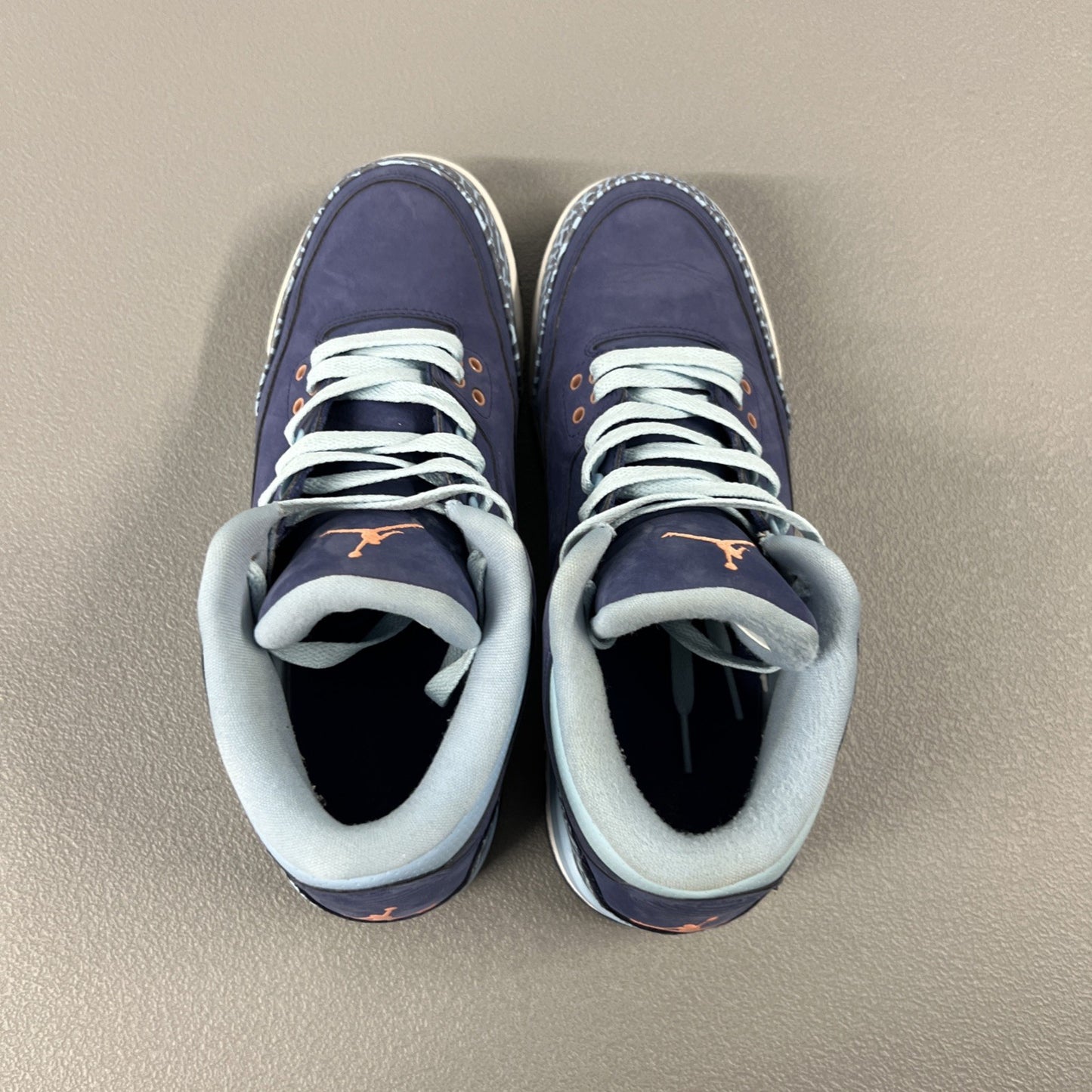 Size 8Y or 9.5 Wmns - Jordan 3 Retro Purple Dust (GS)