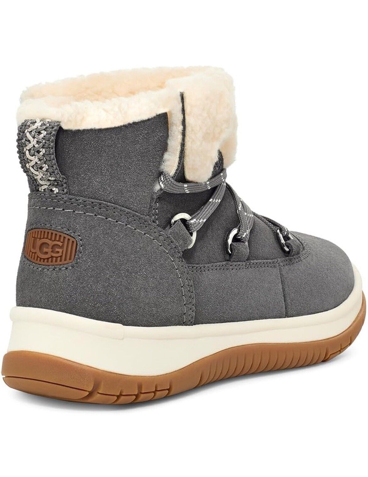 Size 6.5-UGG Women's Waterproof Lakesider Heritage Lace Boot