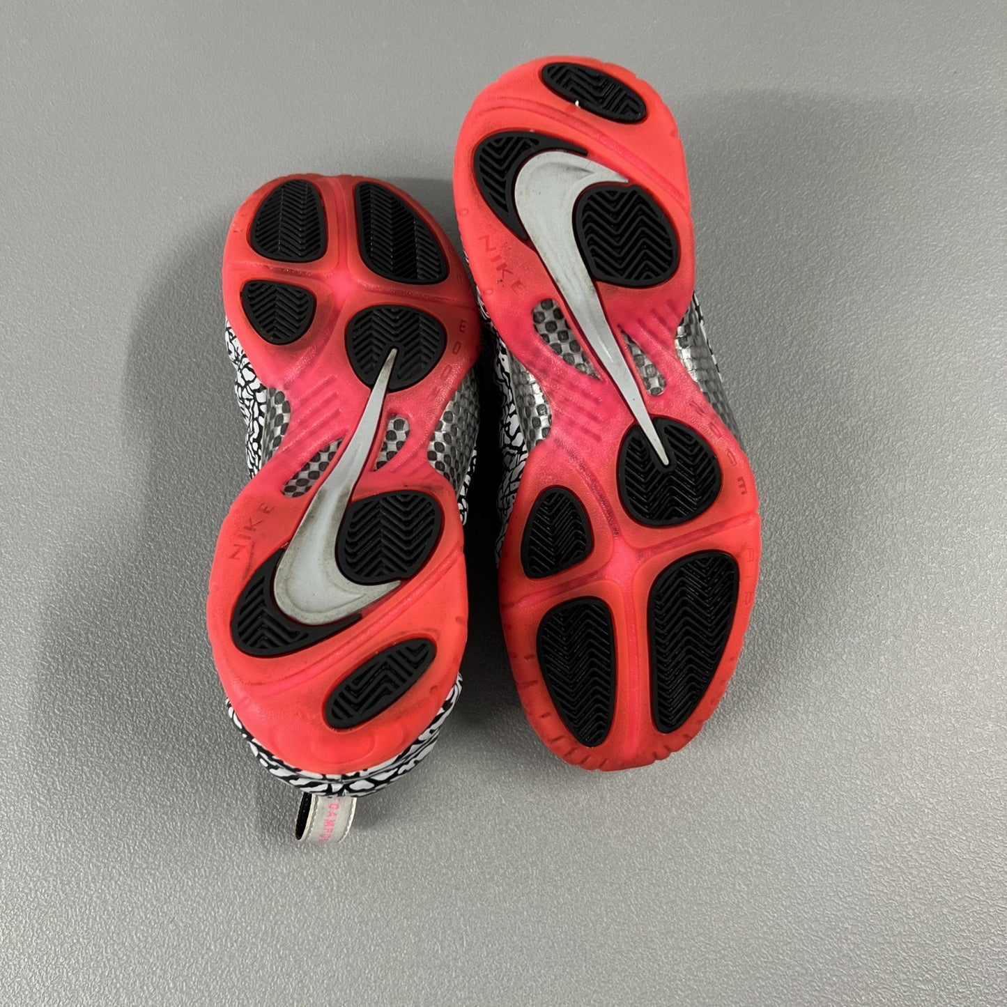 Size 10.5- Nike Air Foamposite Pro Elephant Print
