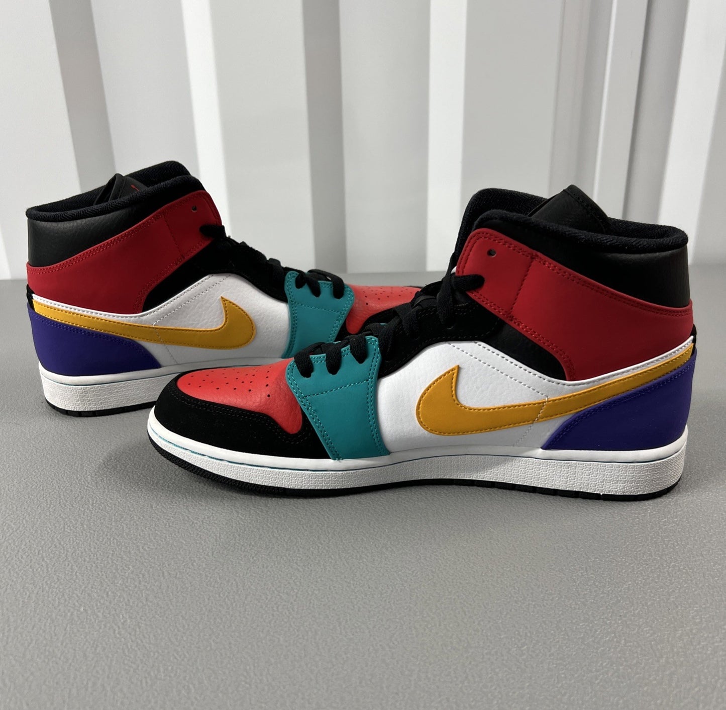 Size 11.5 - Air Jordan 1 Mid 'Multi-Color' Men’s