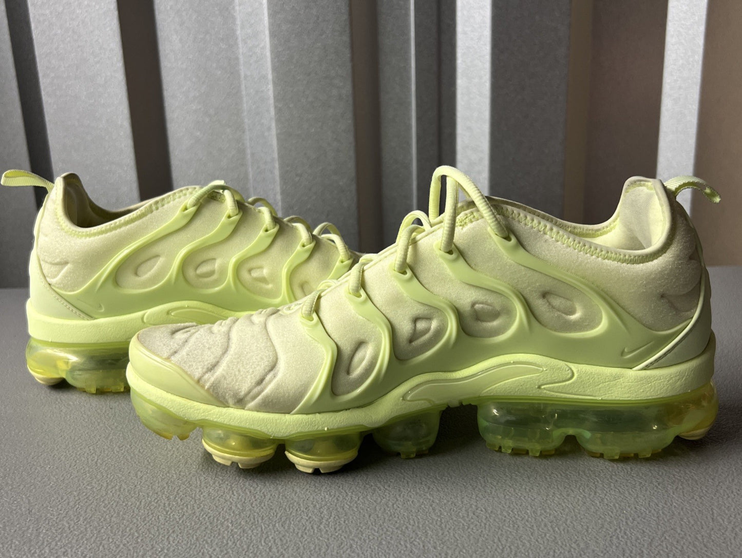 Size 12 Women’s or 10.5 Men’s- Nike Air VaporMax Plus Barely Volt