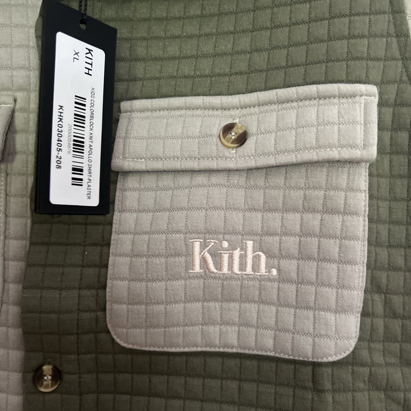 Size XL - KITH Kids Embroidered Logo Jacket