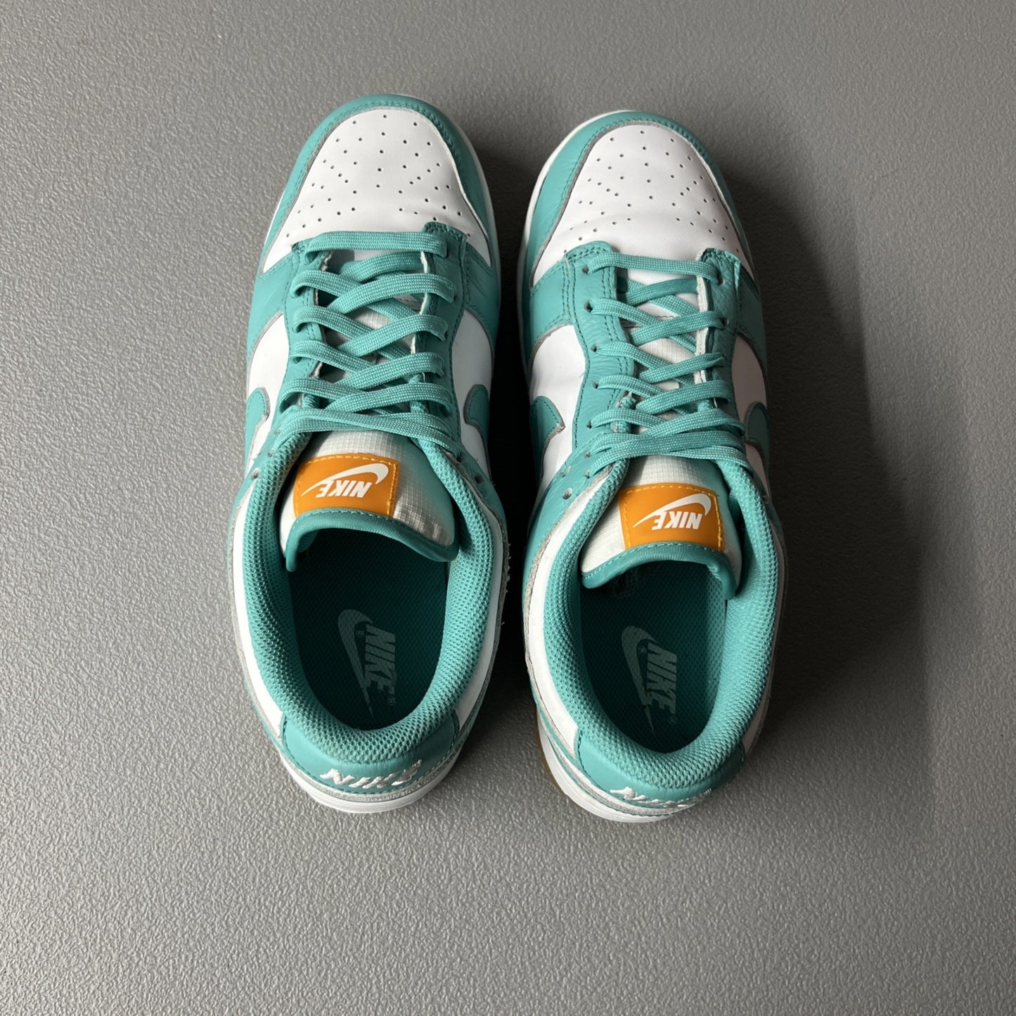 Size 11.5 Women’s or 10 Men’s - Nike Dunk Low ‘Teal Zeal’