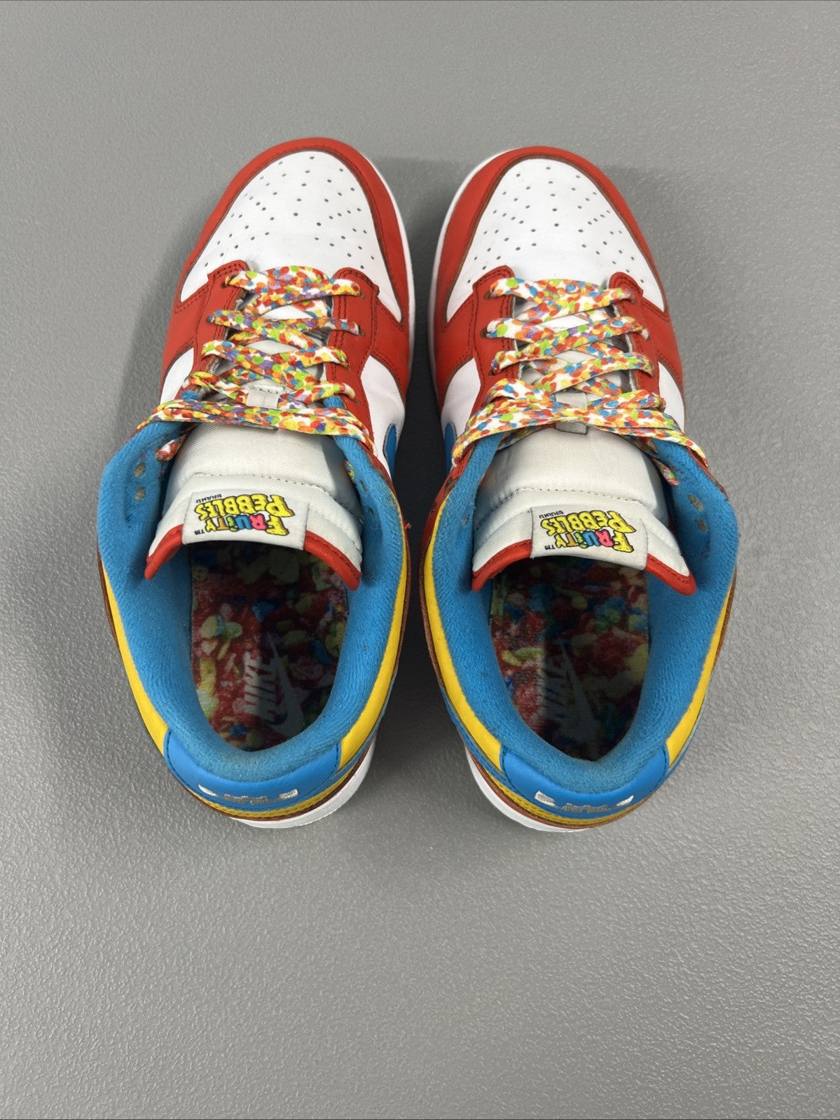 Size 8.5 - Nike Dunk Low QS LeBron James Fruity Pebbles