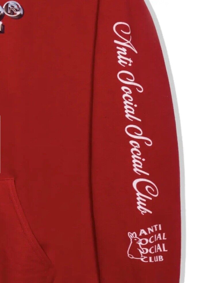 Size Medium-Anti Social Social Club FR2 x ASSC Magnetism Hoodie 100% Authentic