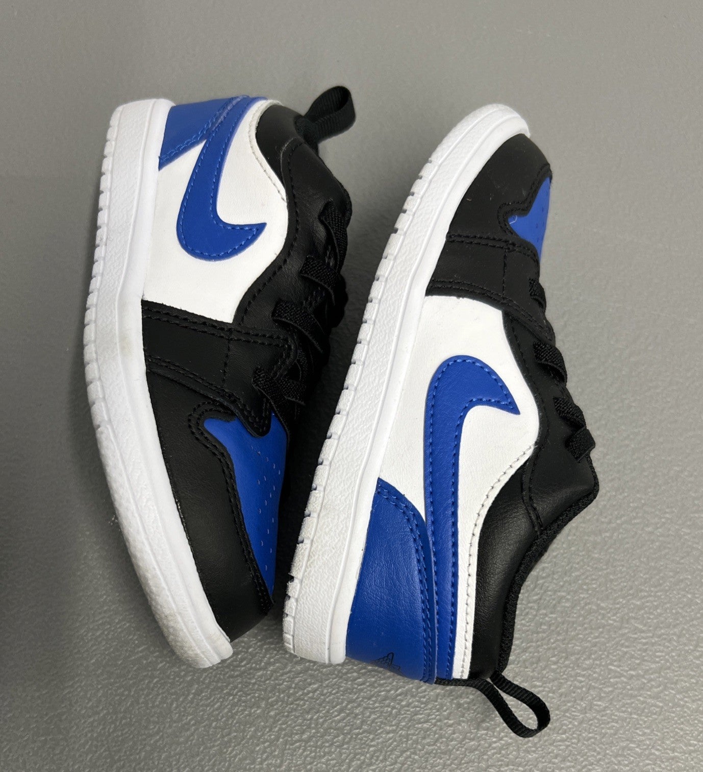 Size 10C - Jordan 1 Retro Low ALT Alternate Royal Toe (Toddler)