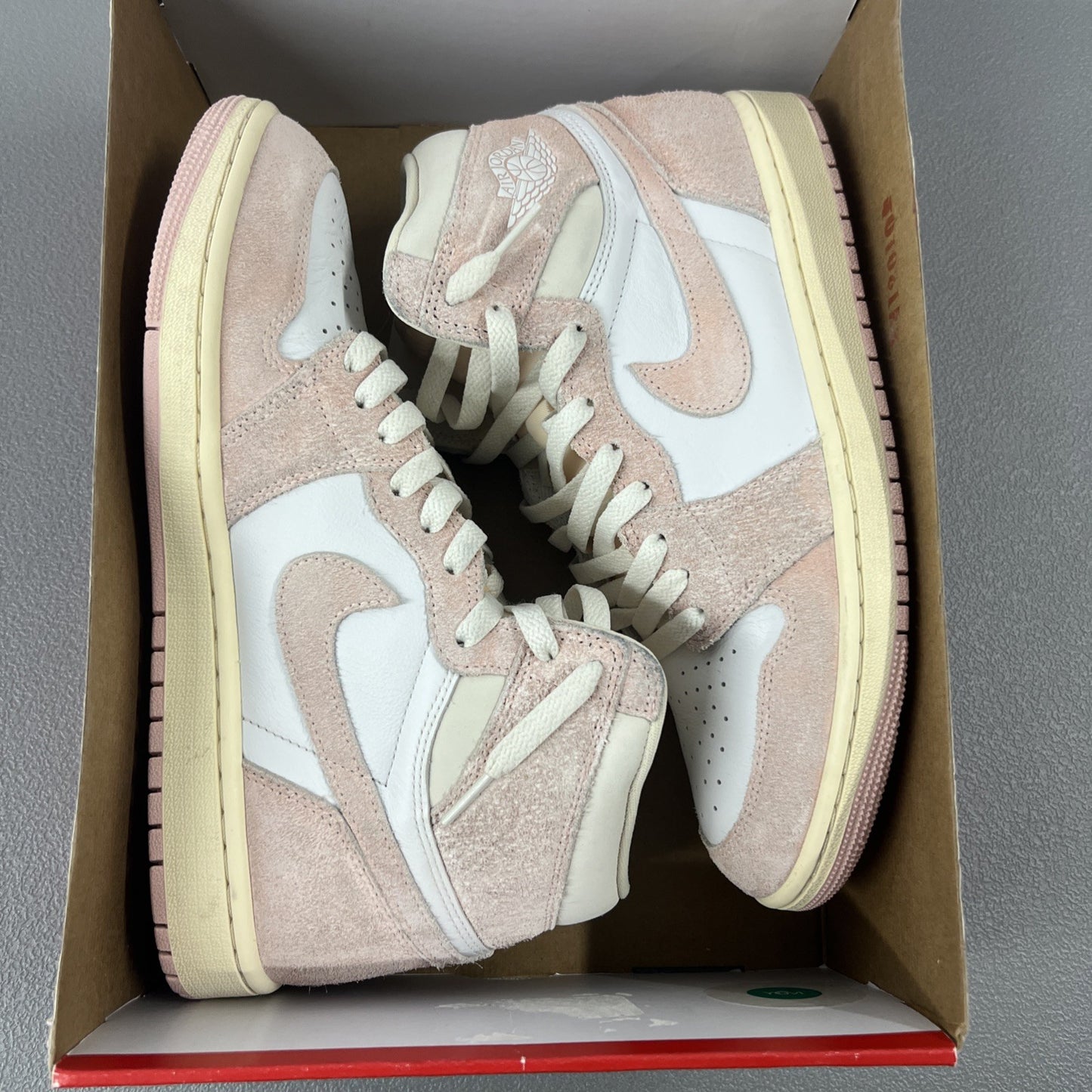 Size 10.5 - Air Jordan 1 Retro OG High Washed Pink (Wmns)