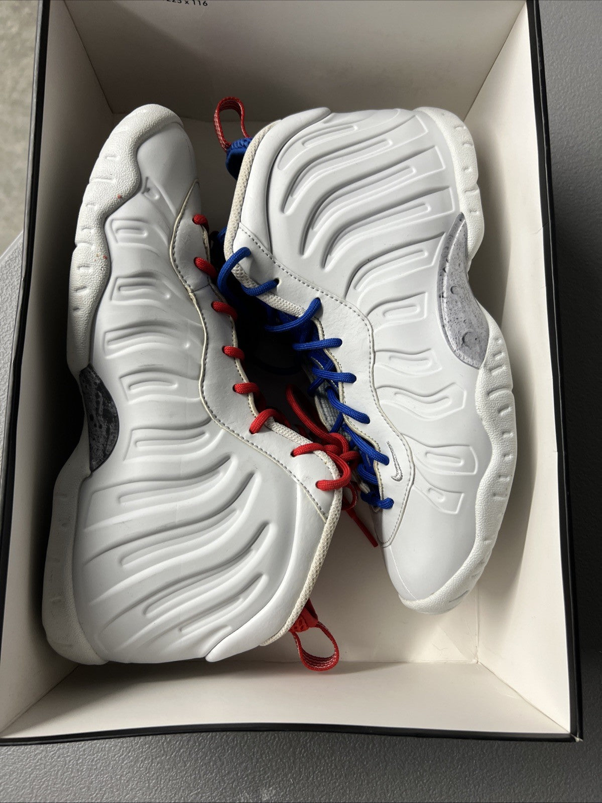 Size 7Y or 8.5 Wmns - Nike Little Posite One ‘USA 🇺🇸 Moon’ GS