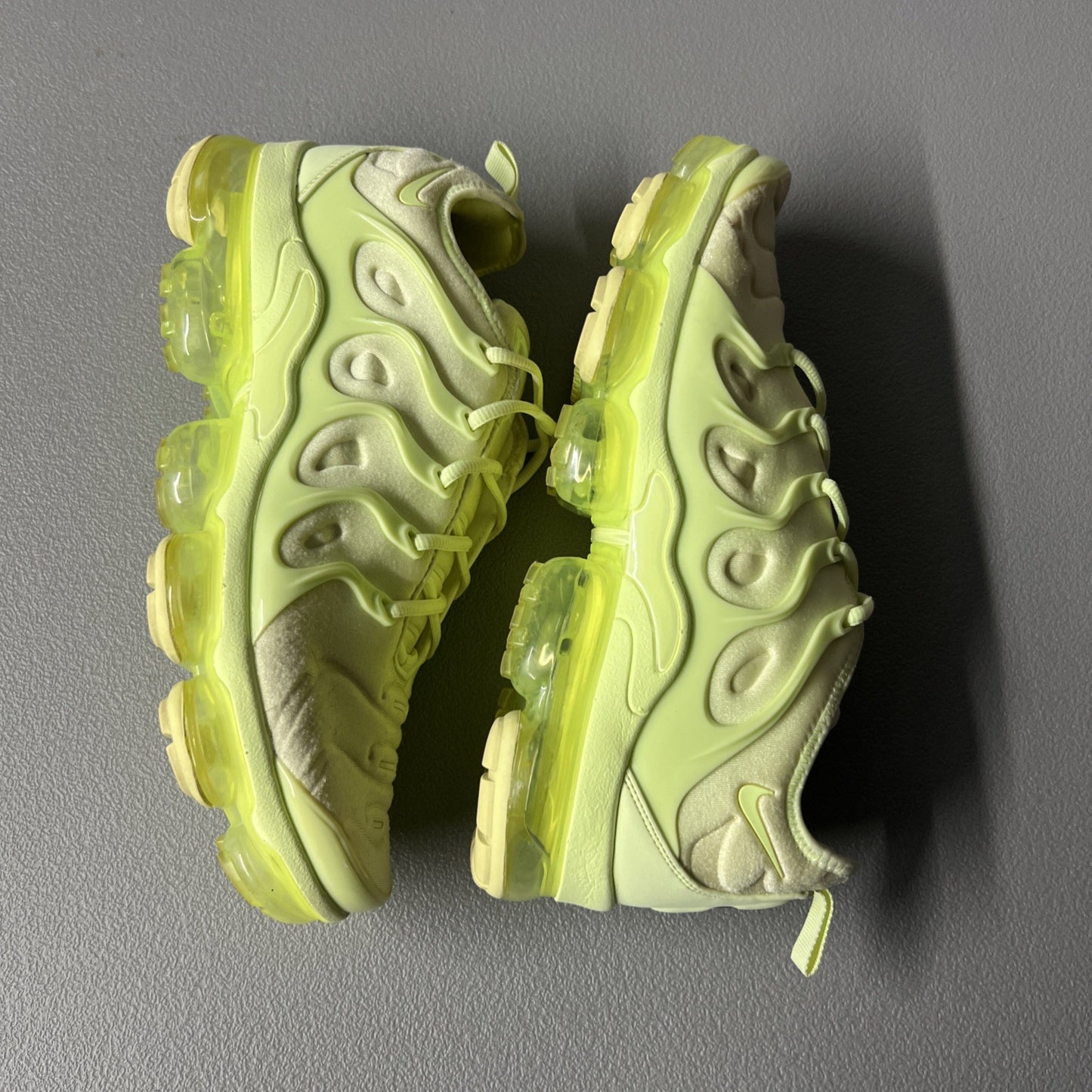 Size 12 Women’s or 10.5 Men’s- Nike Air VaporMax Plus Barely Volt