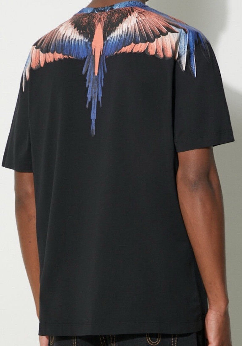 Size Large- Marcelo Burlon County Of Milan Wings T- Shirt - 100% Authentic