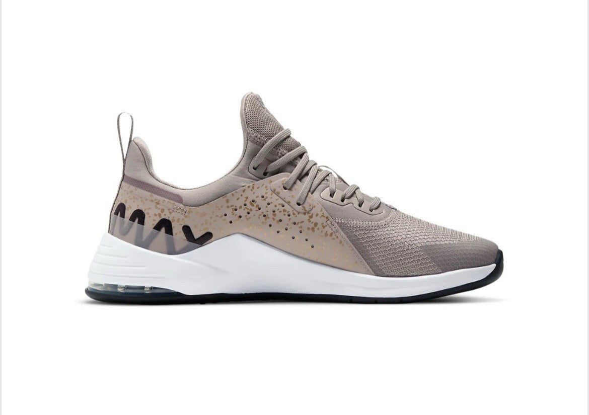 Size 12 Wmns or 13.5 Men’s - Nike Air Max Bella TR 3 Premium 'Grey Gold Grain’