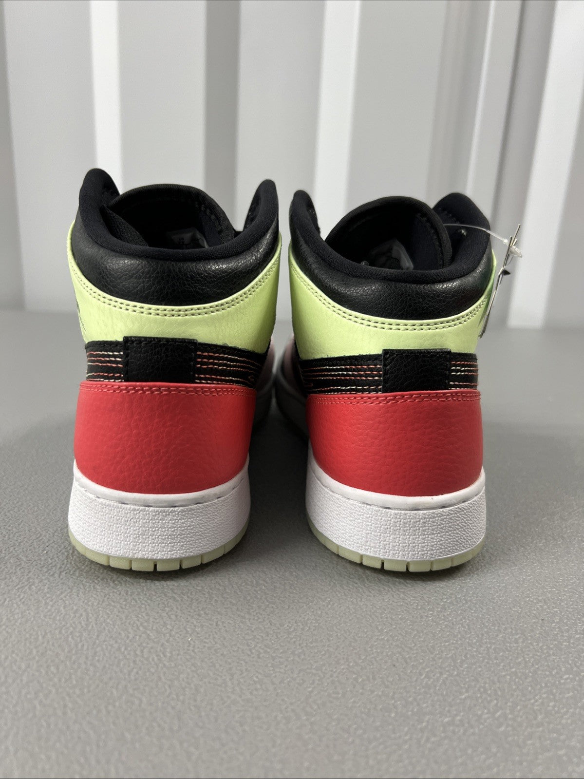 Size 7Y or 8.5 Wmns- Jordan 1 Mid Glow-In-The-Dark (GS)