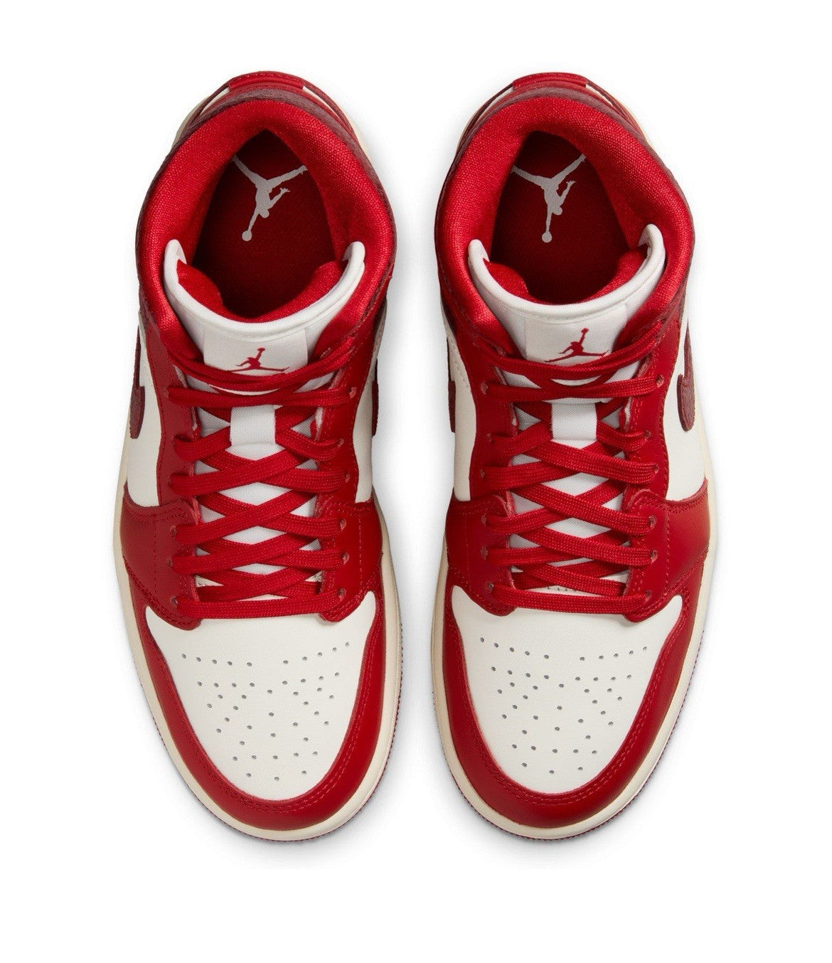 Size 11 Women’s or 9.5 Men’s- Air Jordan 1 Mid SE ‘Red Cracked Leather’