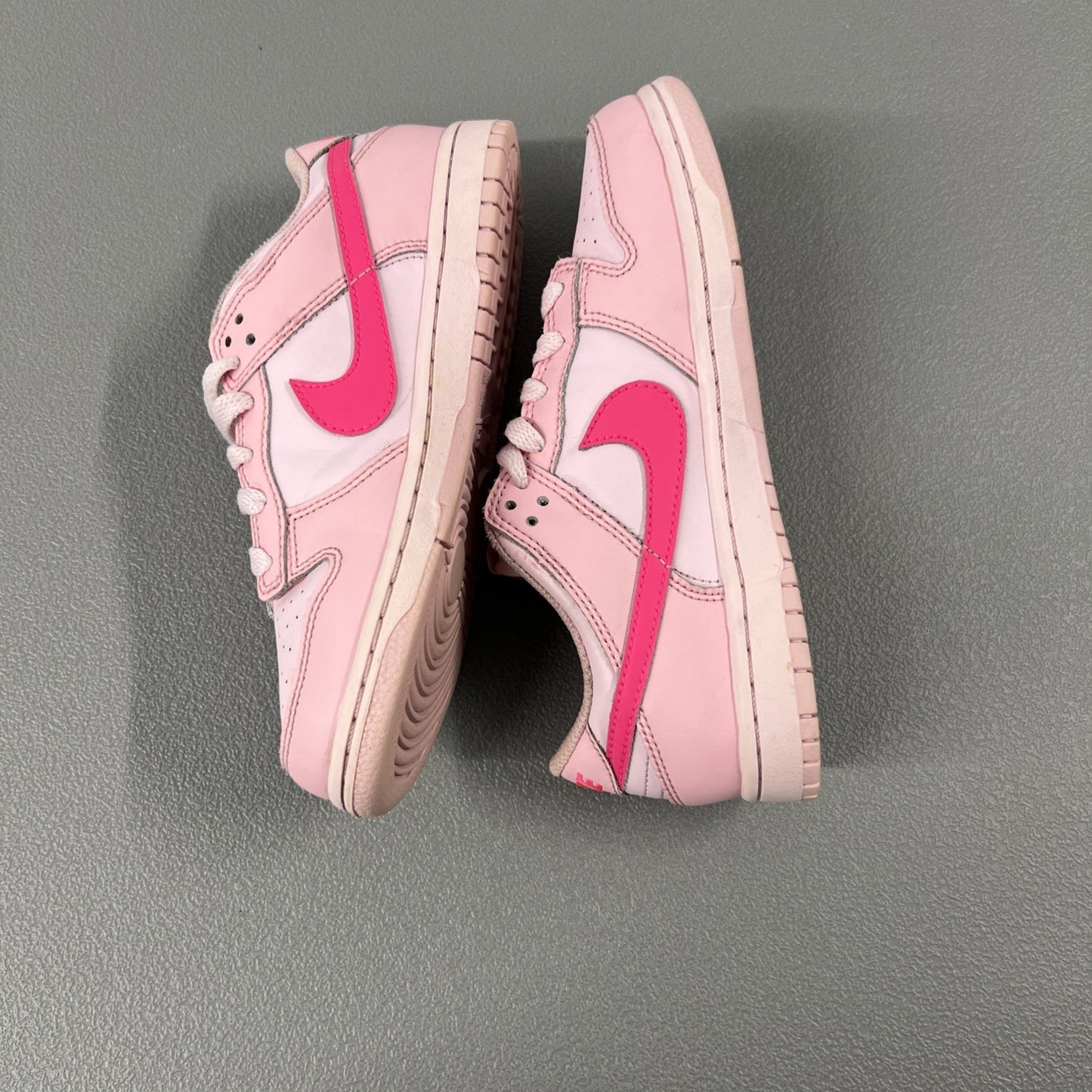 Size 3- Nike Dunk Low Triple Pink (Preschool)