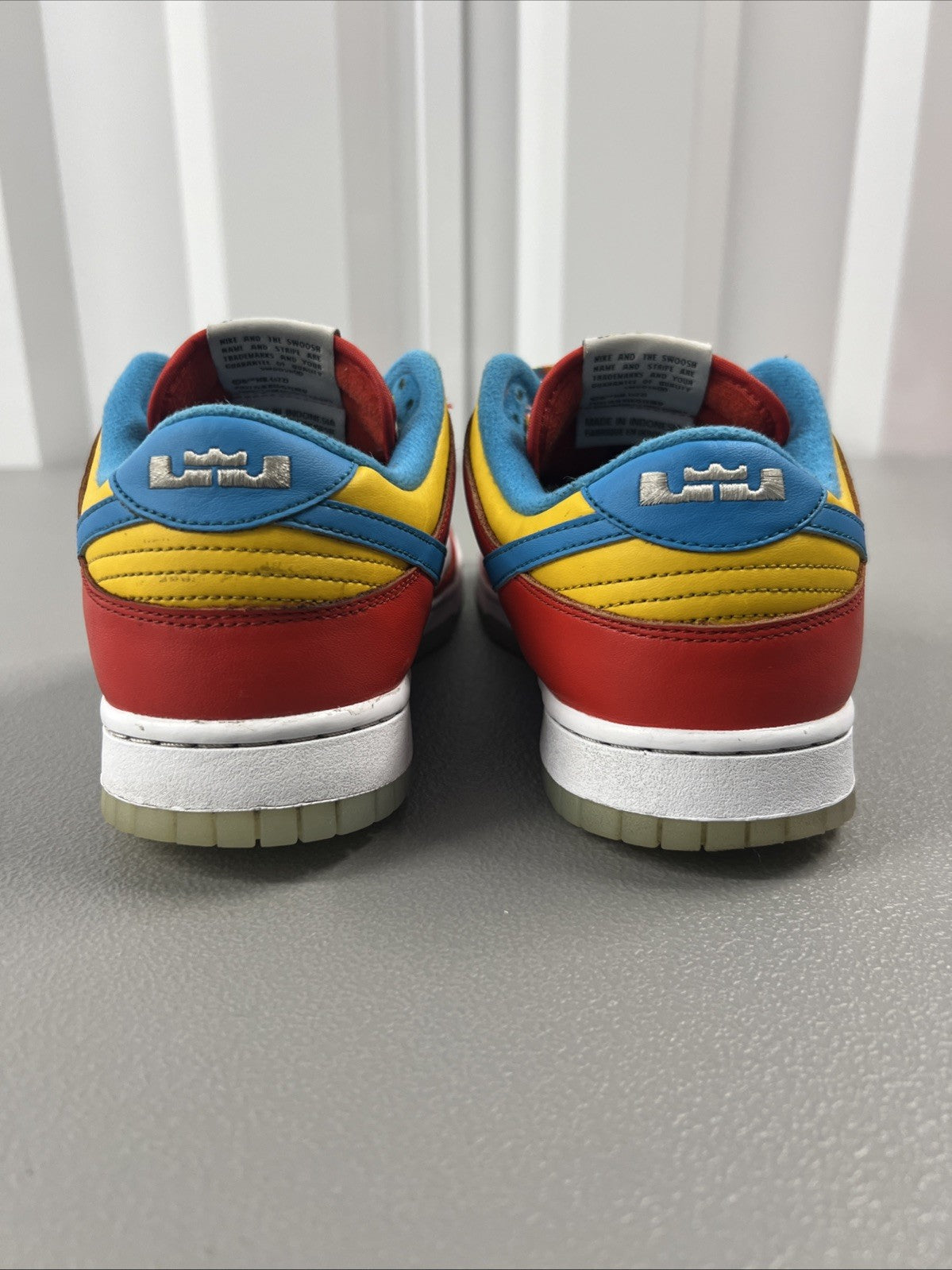Size 8.5 - Nike Dunk Low QS LeBron James Fruity Pebbles