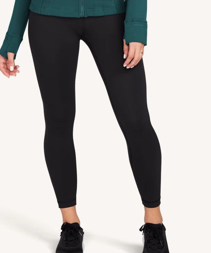Size 8 - Lululemon Wunder Train High-Rise Tight 25’ Black