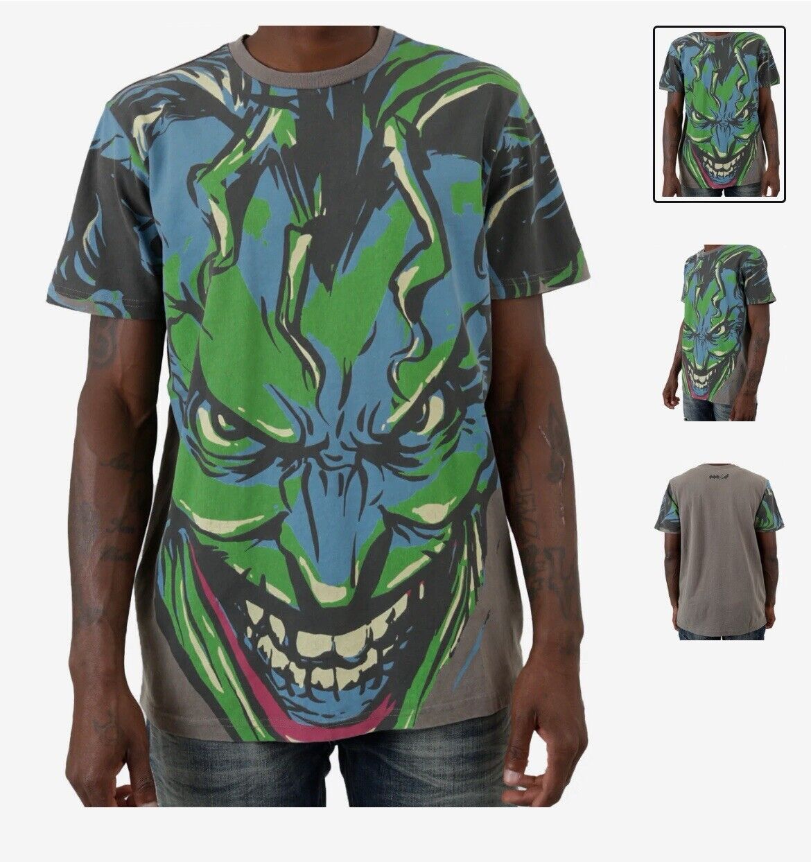 Staple x Batman Joker Face T-Shirt Size Small
