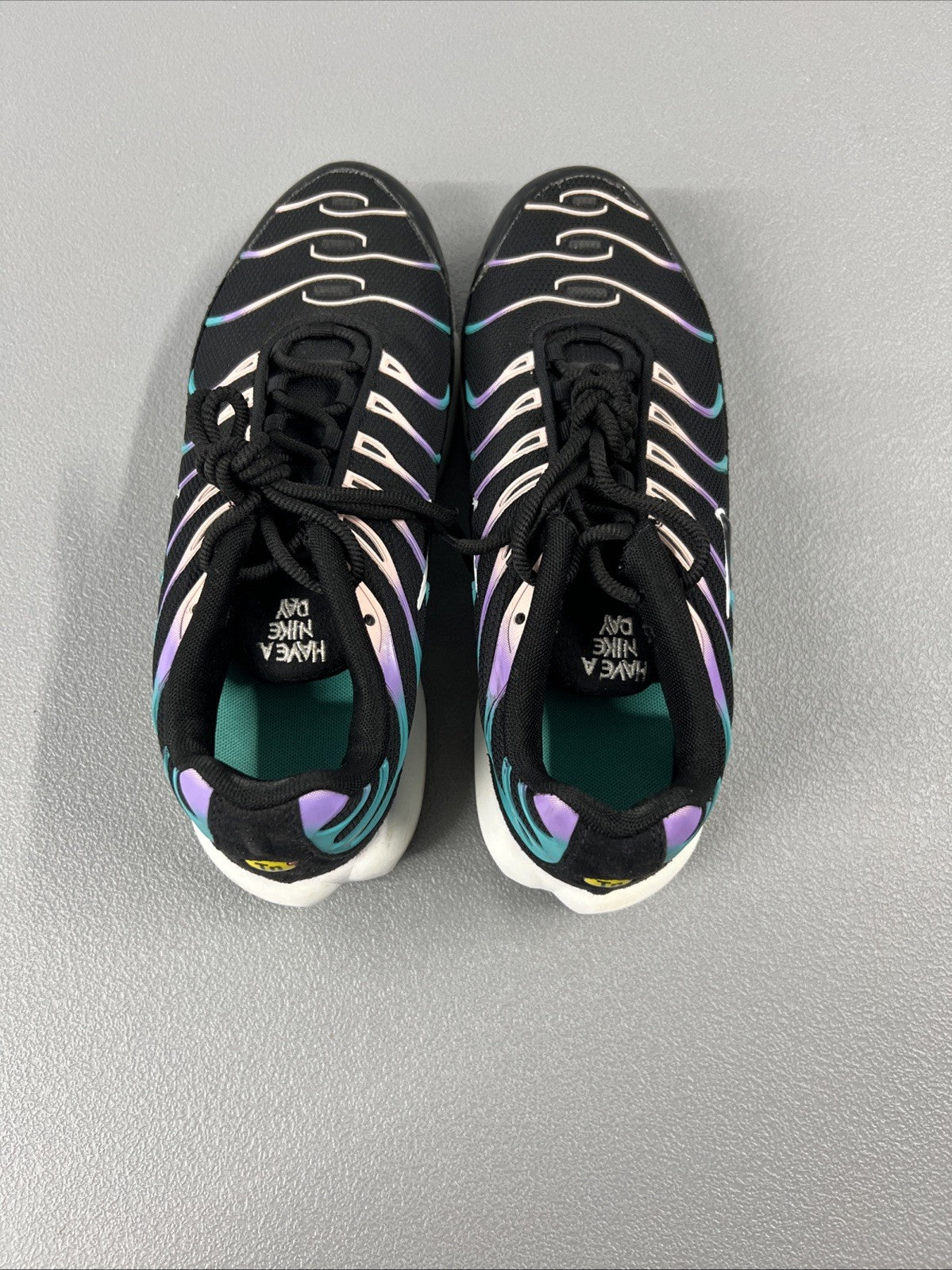 Size 7Y or 8.5 Wmns - Nike Air Max Plus 'Have A Nike Day' BQ7224-001