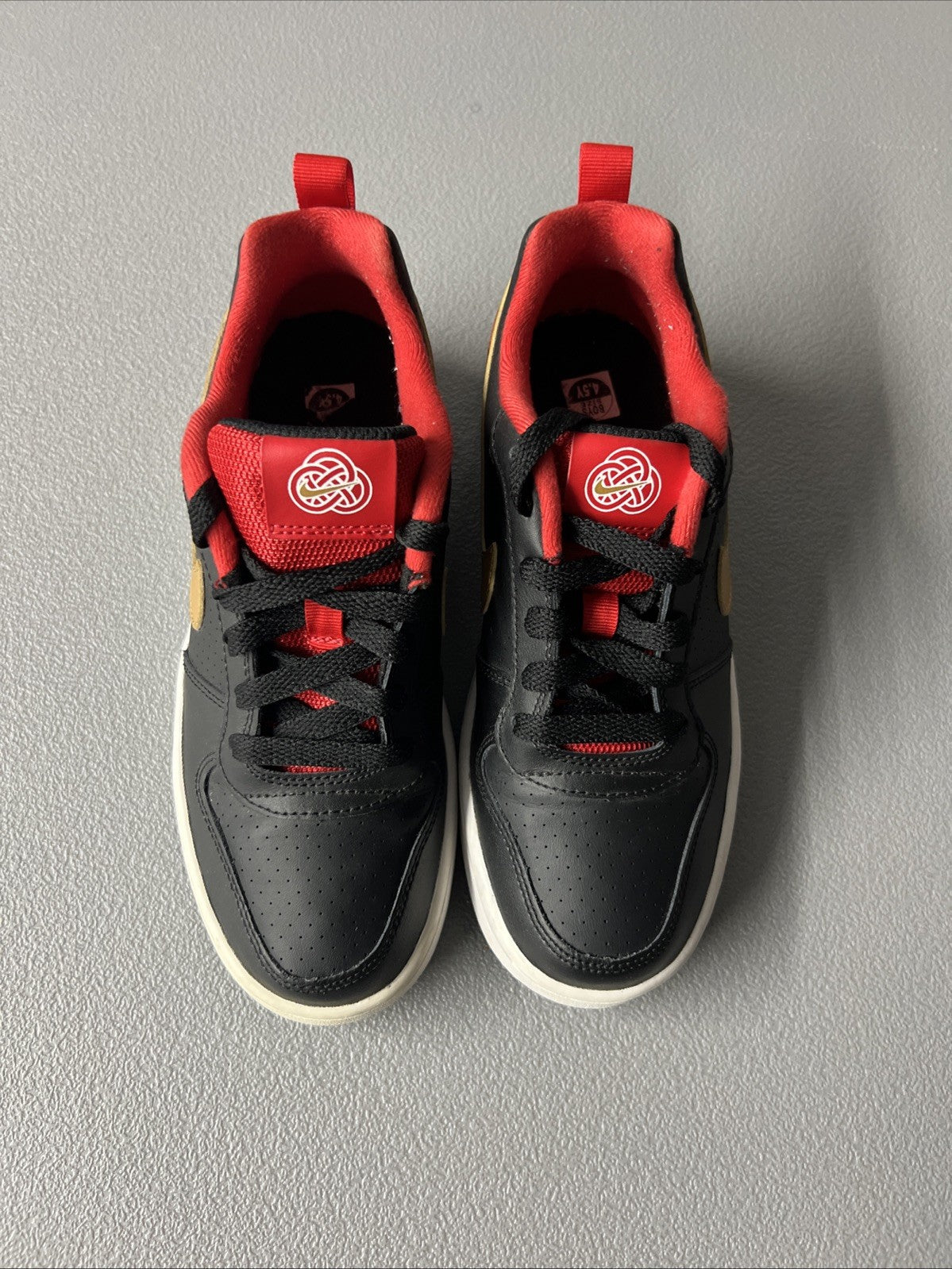 Size 4.5Y - Nike Court Borough Low 'Chinese New Year' GS DD8495-091