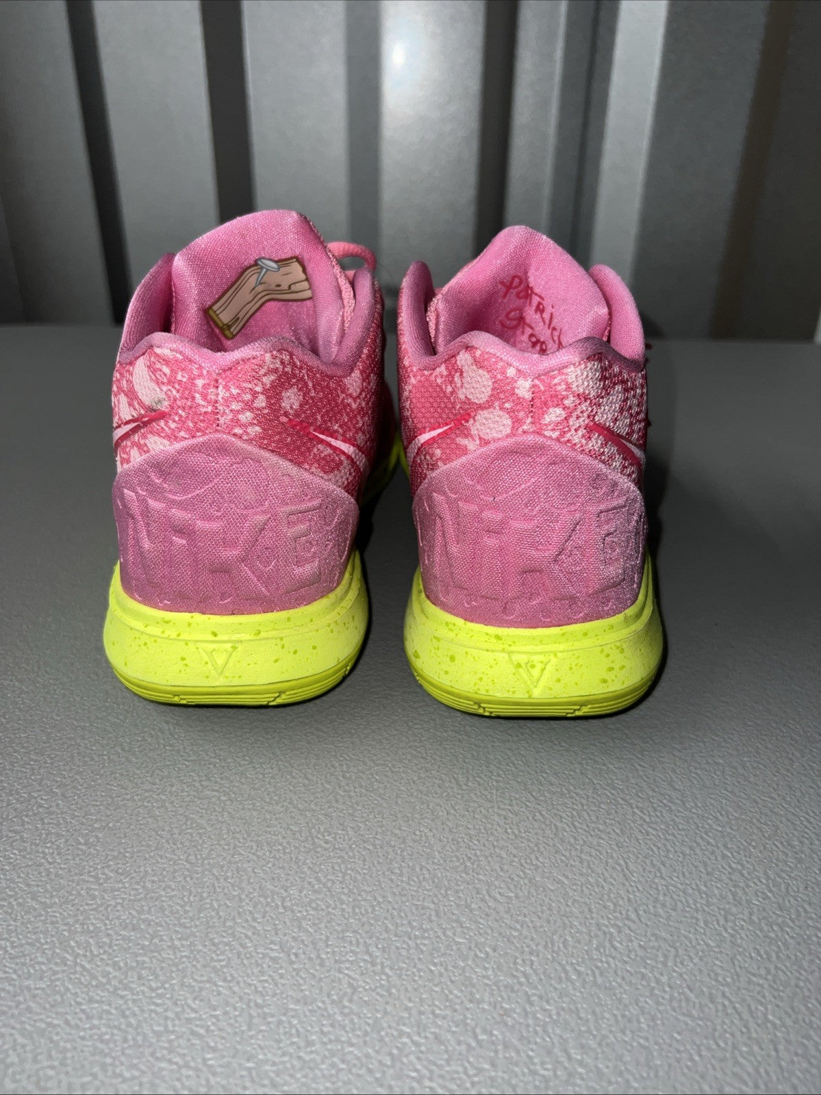 Size 7Y or 8.5 Wmns- Nike Kyrie 5 Spongebob Patrick Star GS