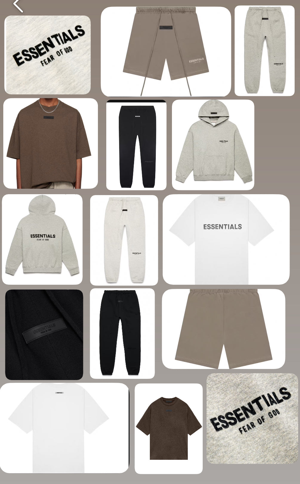 Fear of God Essentials