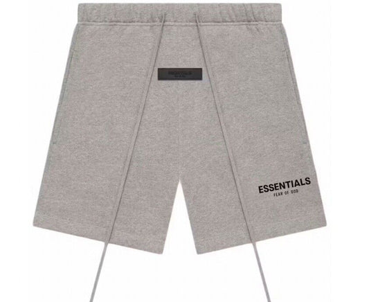 Fear of God Essentials Sweat Shorts - Dark Oatmeal- Size XS
