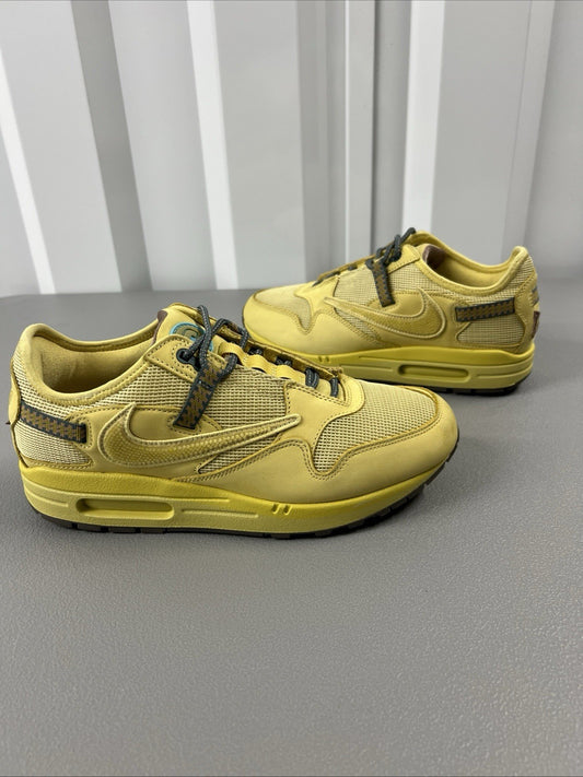 Size 9.5 - Nike Air Max 1 x Travis Scott Saturn Gold