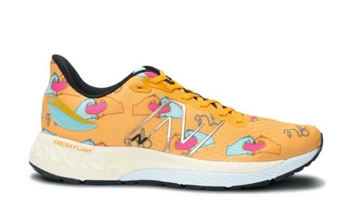 Size 9-New Balance Fresh Foam 880 "Orange/Graphic"