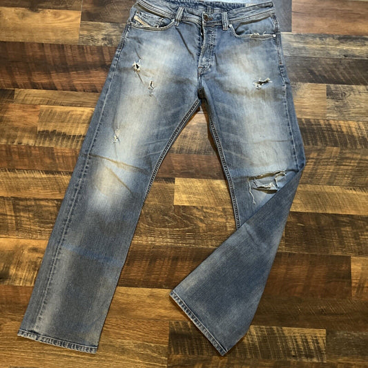Diesel Larkee Relaxed Comfort Straight Mens Jeans 30/30