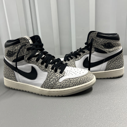 Size 12 - Air Jordan 1 Retro OG High White Cement